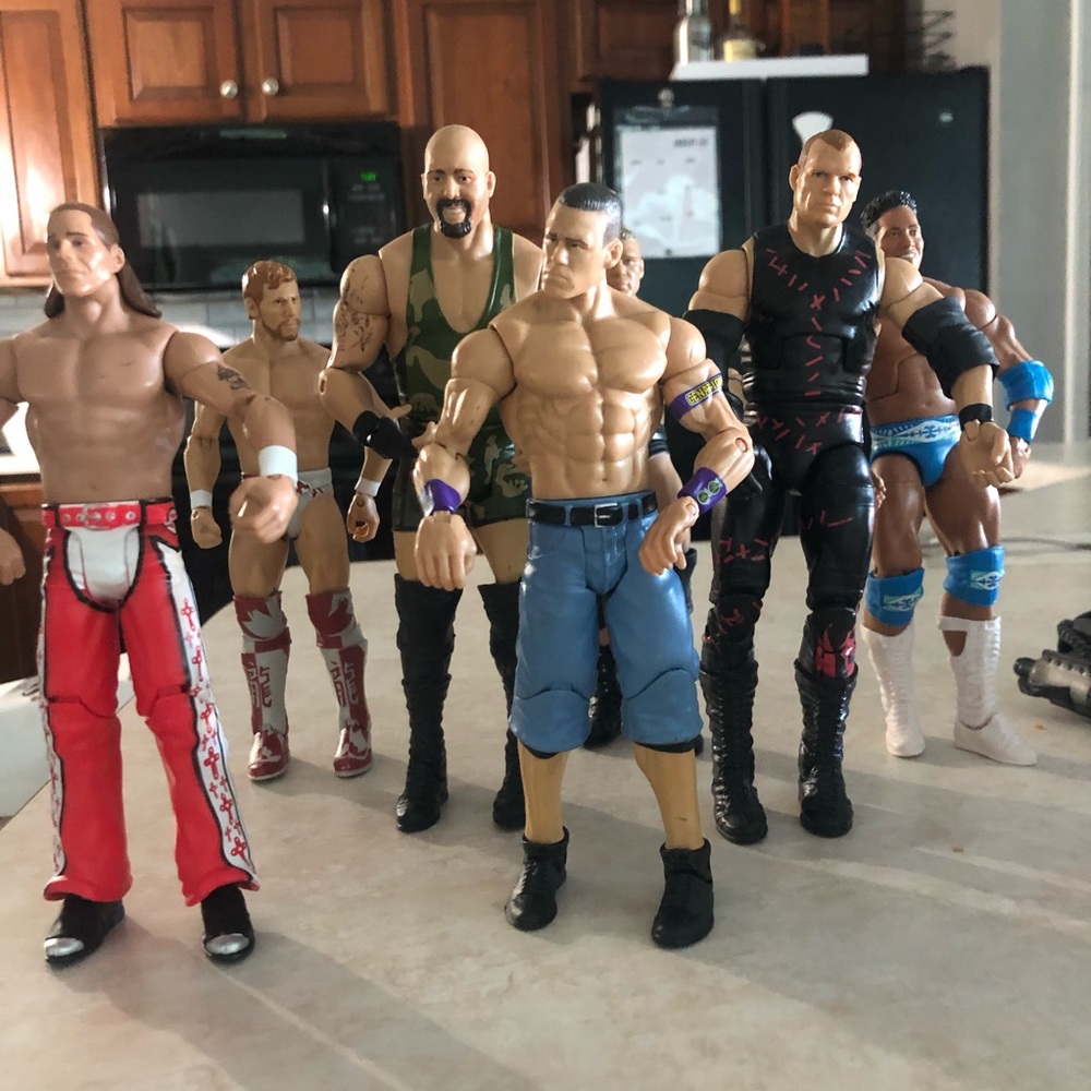 Wrestling action figures